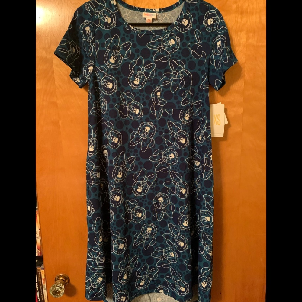 Lularoe Disney Minnie Mouse Carly. XS. NWT